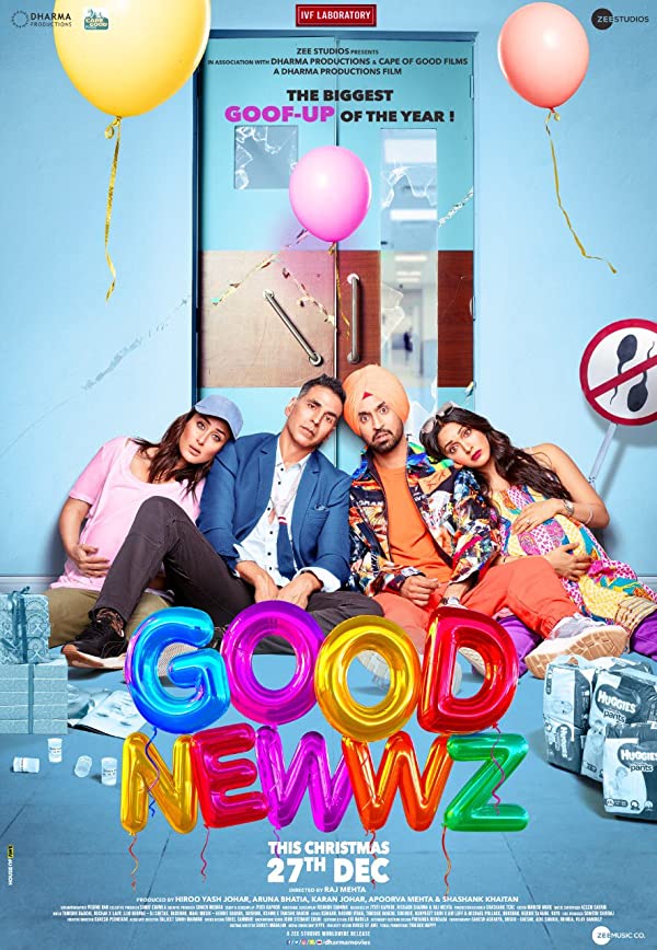 دانلود فیلم هندی ( خبر خوب ) Good Newwz 2019 بدون سانسور