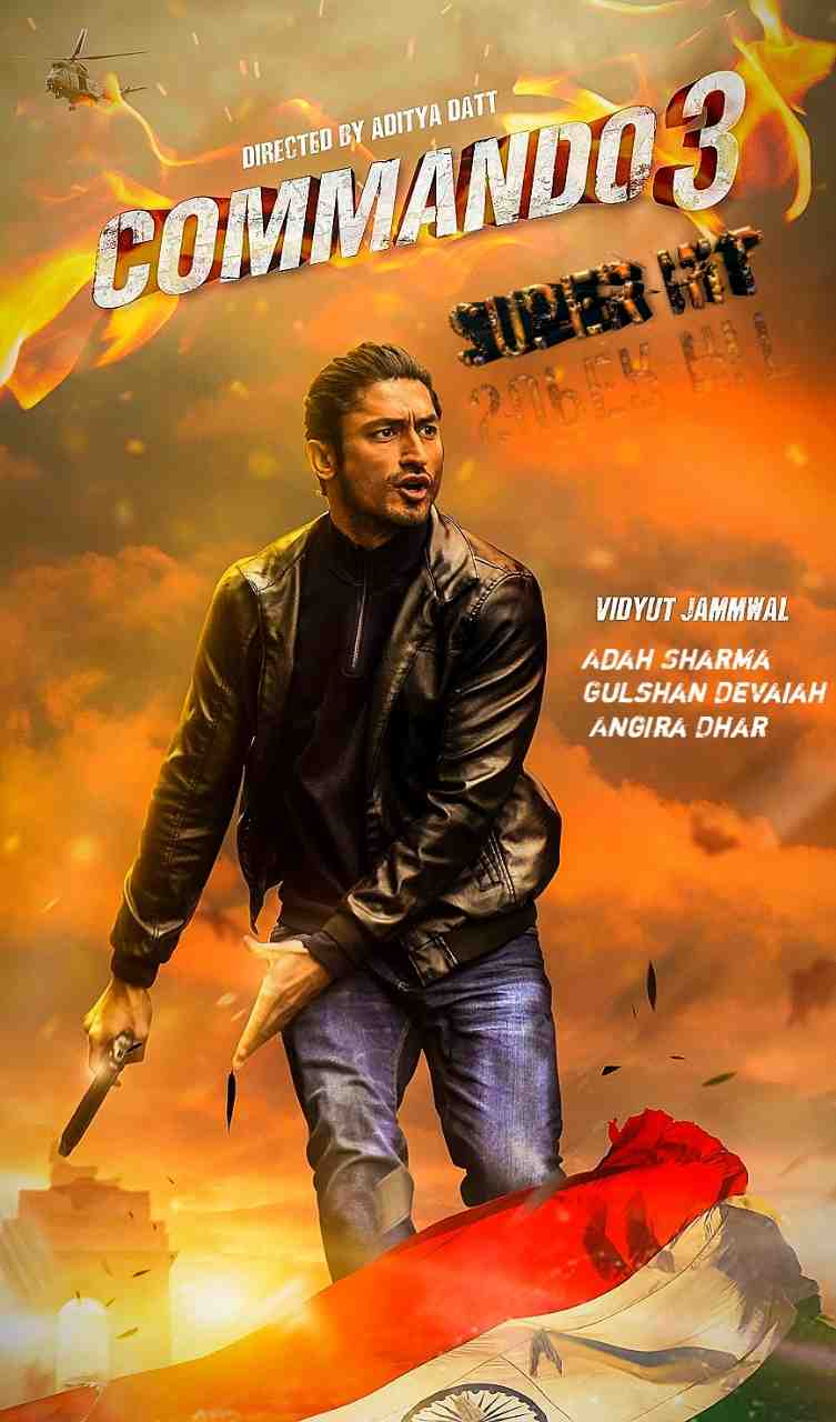 دانلود فیلم هندی Commando 3 2019 بدون سانسور