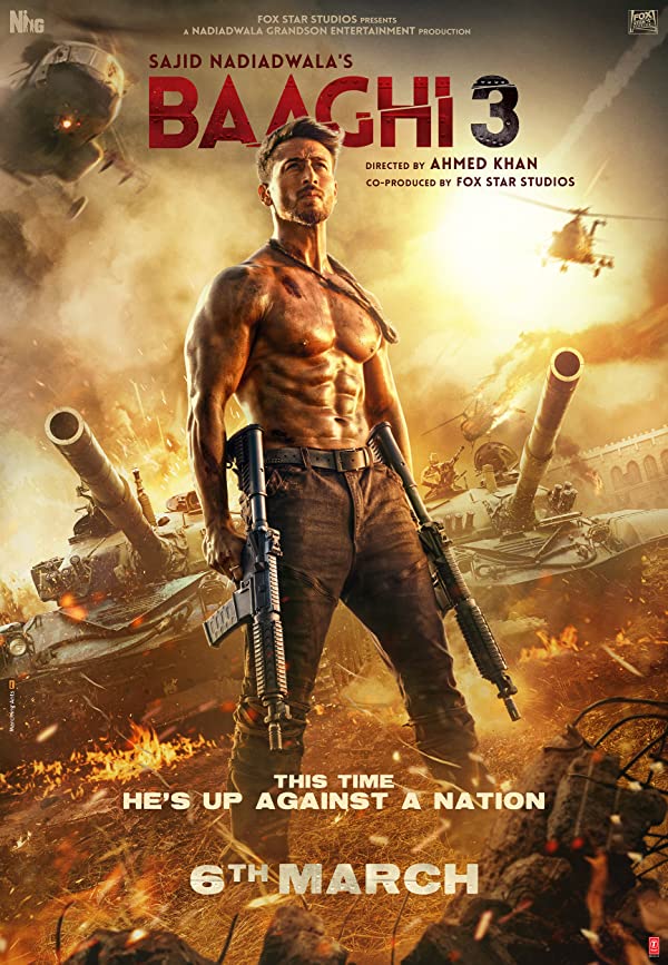 دانلود فیلم هندی (باغی ۳) Baaghi 3 2020