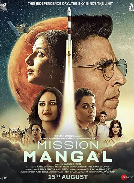 دانلود فیلم هندی ( عملیات مریخ ) Mission Mangal 2019 بدون سانسور