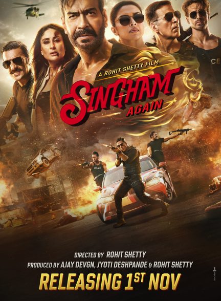 دانلود فیلم هندی Singham Again 2024
